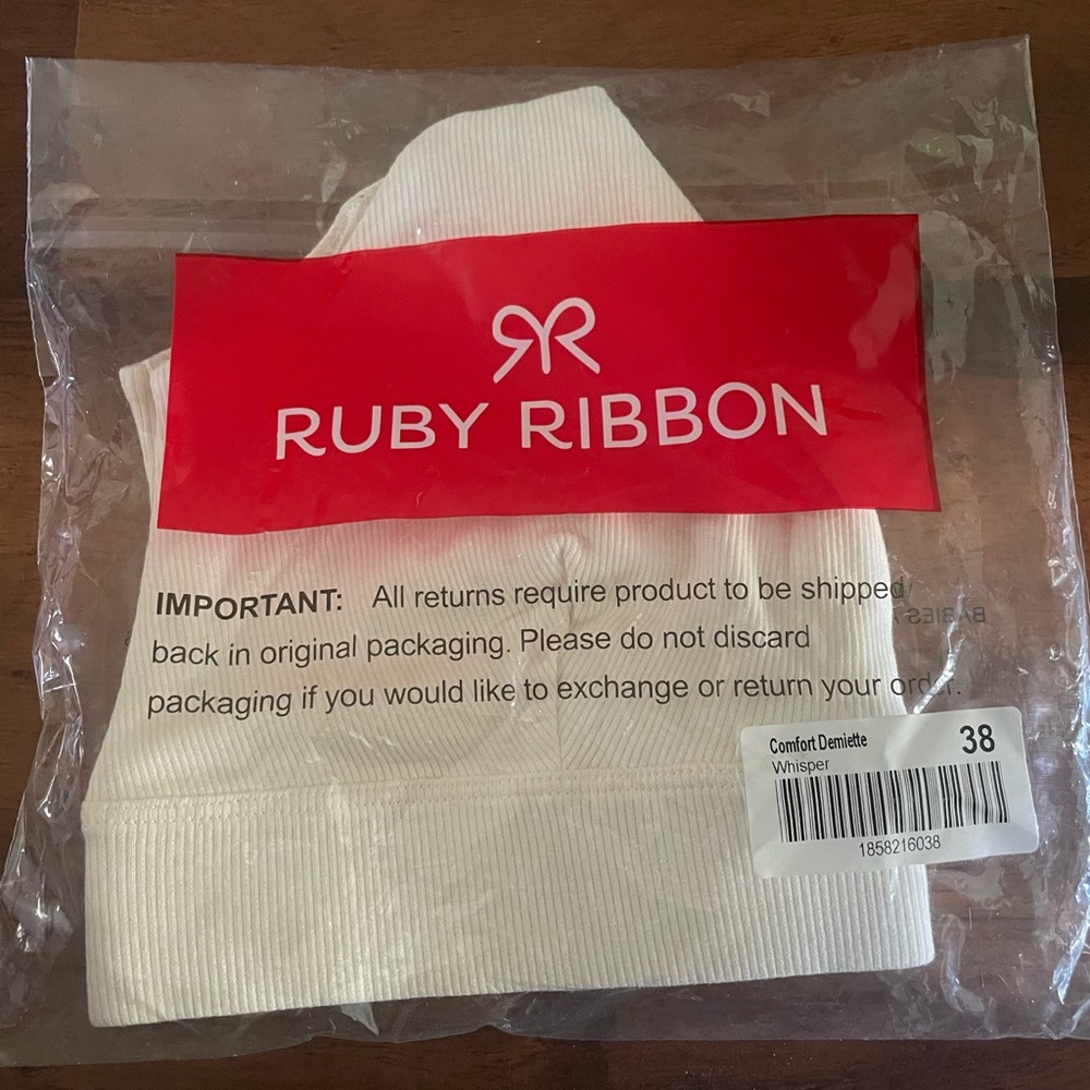 Ruby Ribbon Comfort Demiette size 38